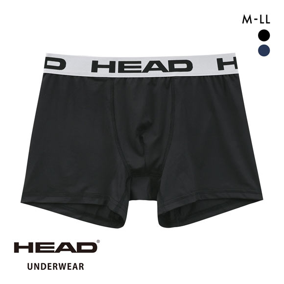 ヘッド ソリッド ボクサーパンツ メンズ 無地 前とじ 超軽量 ボクサーブリーフ HEAD