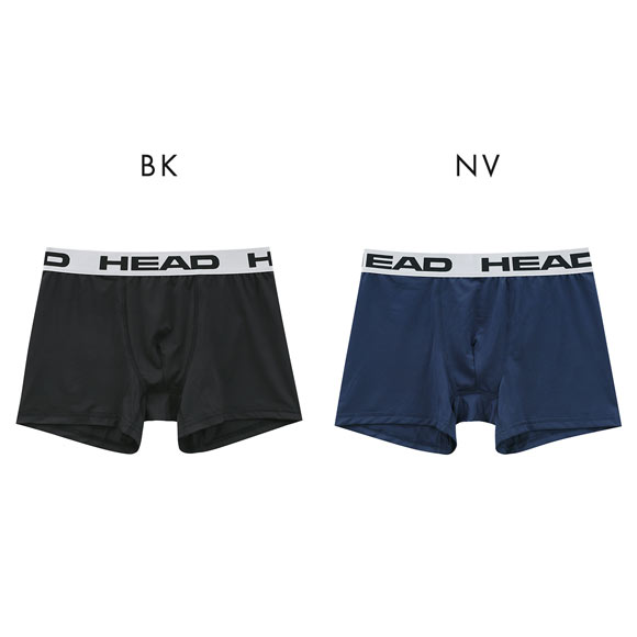 ヘッド ソリッド ボクサーパンツ メンズ 無地 前とじ 超軽量 ボクサーブリーフ HEAD