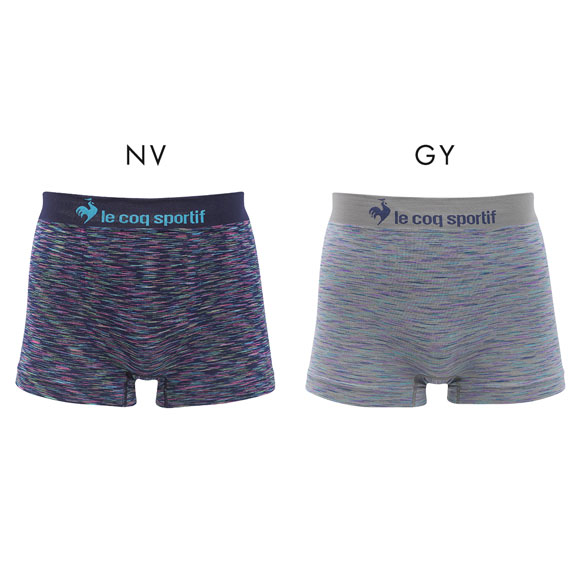 ルコックスポルティフ マルチカラー 成型 ボクサーパンツ メンズ 前とじ le coq sportif