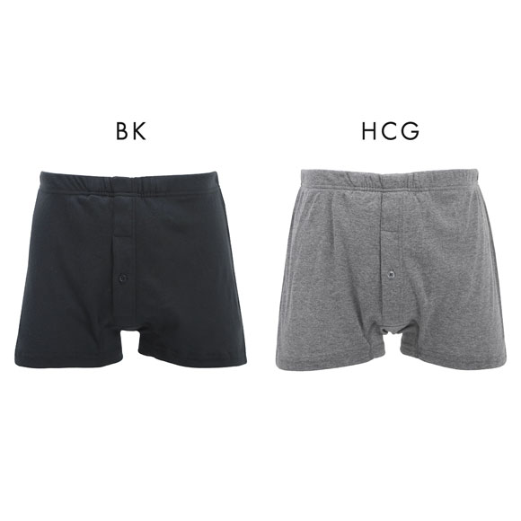 中漏れ安心 吸水サポート 当て布付き ニットトランクス メンズ 吸水量10cc 前あき