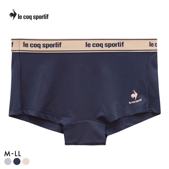 ルコックスポルティフ 1分丈 ショーツ レディース ボクサータイプ le coq sportif