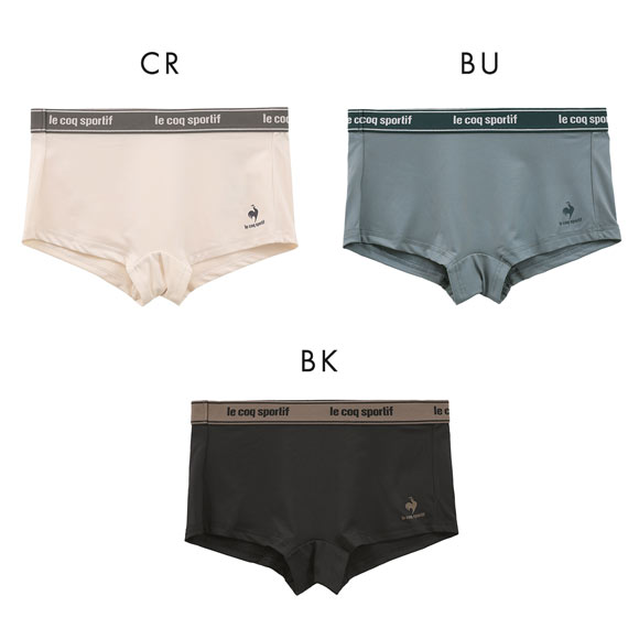 ルコックスポルティフ 1分丈 ショーツ レディース ボクサータイプ le coq sportif 吸汗速乾