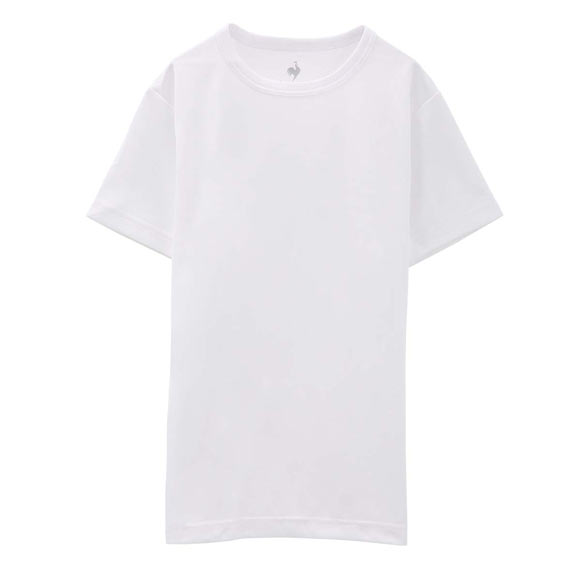 ルコックスポルティフ le coq sportif キッズ ジュニア 丸首 半袖 Tシャツ 2枚組 男児 メッシュ DRY インナー