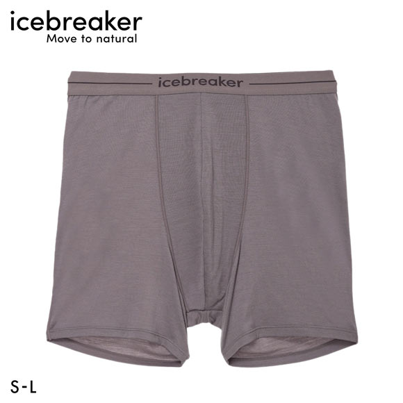 アイスブレーカー icebreaker M ANATOMICA BOXERS アナトミカ ボクサーパンツ メンズ 前閉じ