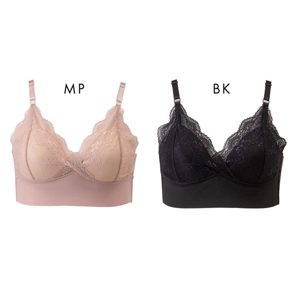 犬印 INUJIRUSHI 犬印×くみっきー×モニターママ共同開発 エアリー 授乳ブラ マタニティブラ ハーフトップブラ ブラレット