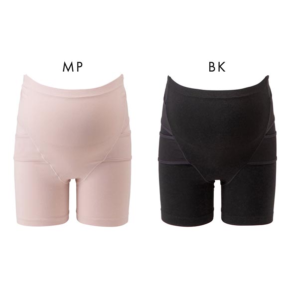 犬印 INUJIRUSHI 犬印×くみっきー×モニターママ共同開発 はくだけ骨盤サポート 妊婦帯 パンツタイプ 妊娠初期-後期 ML マタニティ ショーツ