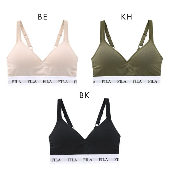 フィラ レディース モールドカップ ハーフトップ ワイヤレスブラ FILA LADYS