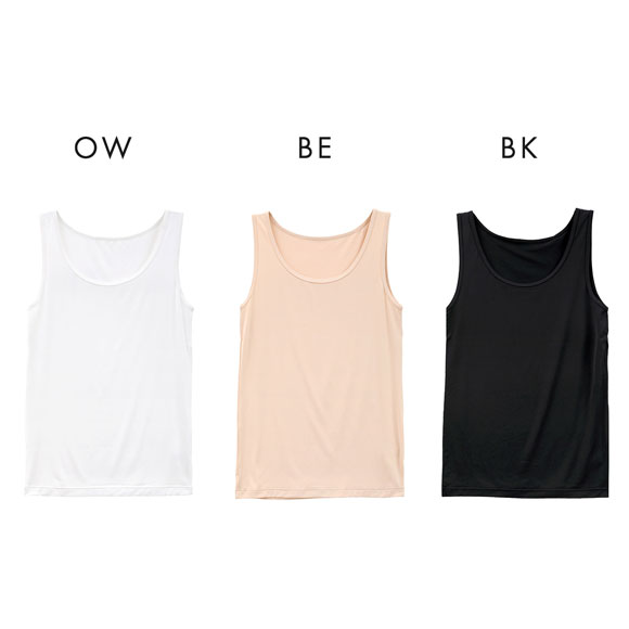 ヒヤロン レディース タンクトップ インナー 接触冷感