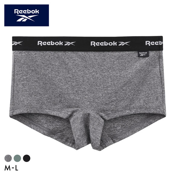 リーボック ショーツ ボクサーショーツ ボーイレングス スポーツショーツ ドライ UVカット UPF50＋ M L レディース インナー 下着 Reebok