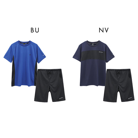 ファイテン phiten メンズ リラクシングウェア 半袖 ハーフパンツ 上下セット パジャマ ルームウェア ML MENS