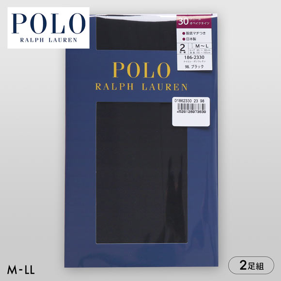 ポロ ラルフローレン 30デニール オペイクタイツ 2足セット レディース POLO RALPH LAUREN