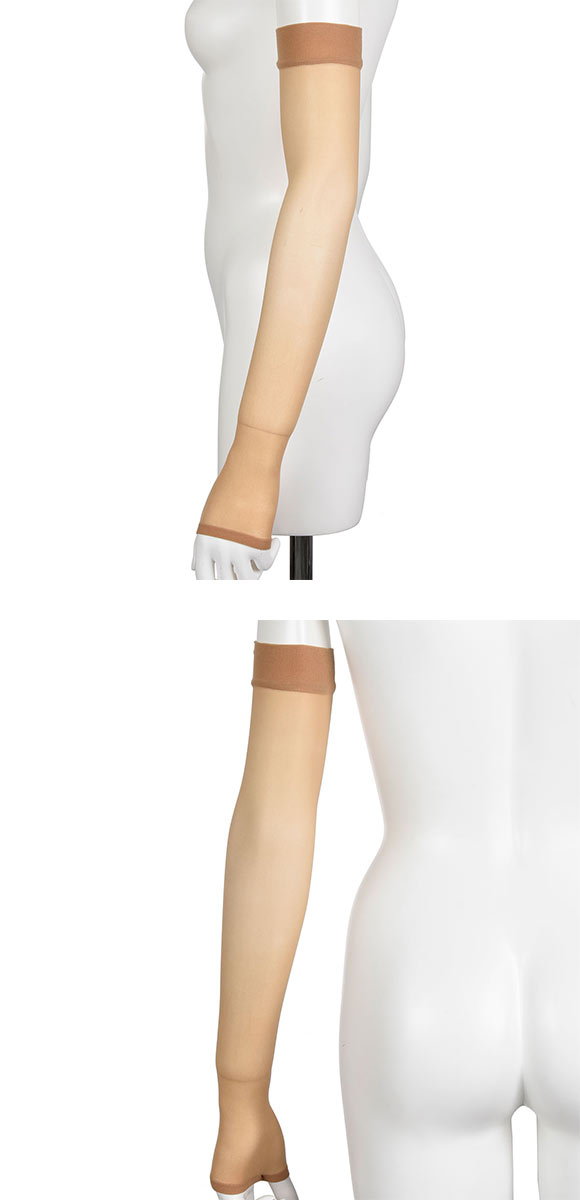 福助 まとうUVヴェール アームカバー ロング丈 レディース 涼感 UVカット fukuske