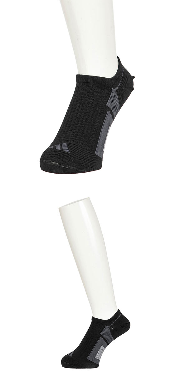 アディダス ドライ ゴースト ソックス 3足セット メンズ 靴下 adidas 吸水速乾 24-26cm 26-28cm