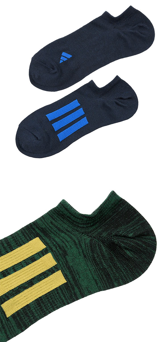 アディダス DEO スリーバー ゴースト ソックス 3足セット メンズ 靴下 adidas 消臭 24-26cm 26-28cm