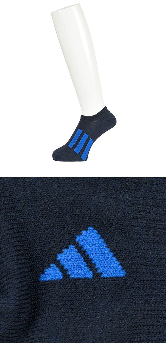 アディダス DEO スリーバー ゴースト ソックス 3足セット メンズ 靴下 adidas 消臭 24-26cm 26-28cm