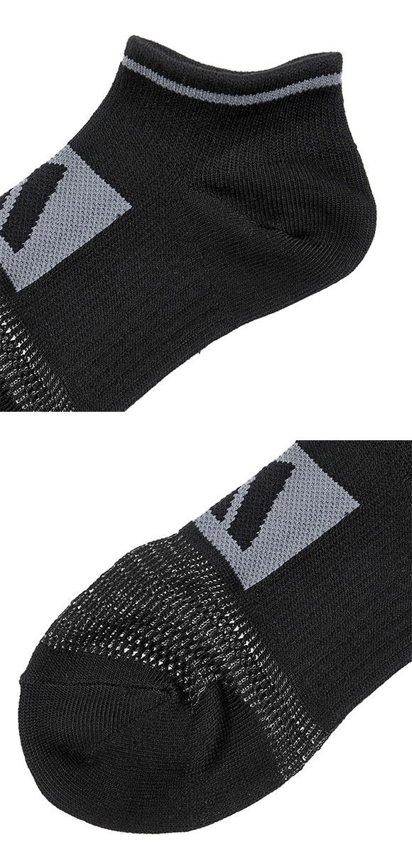 アディダス キッズ ジュニア スーパーメッシュ スニーカー丈 ソックス 3足セット 靴下 adidas 19-21cm 21-23cm 23-25cm