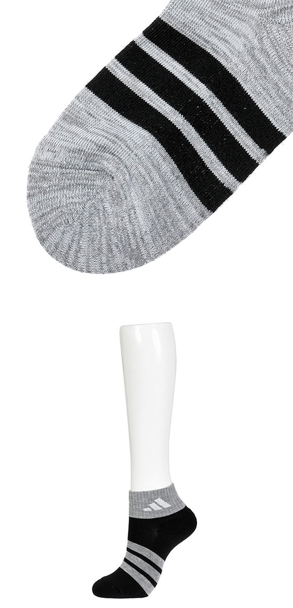 アディダス キッズ ロゴ＆スリーストライプ ショート丈 ソックス 3足セット ジュニア ボーイズ 靴下 消臭 破れにくい adidas