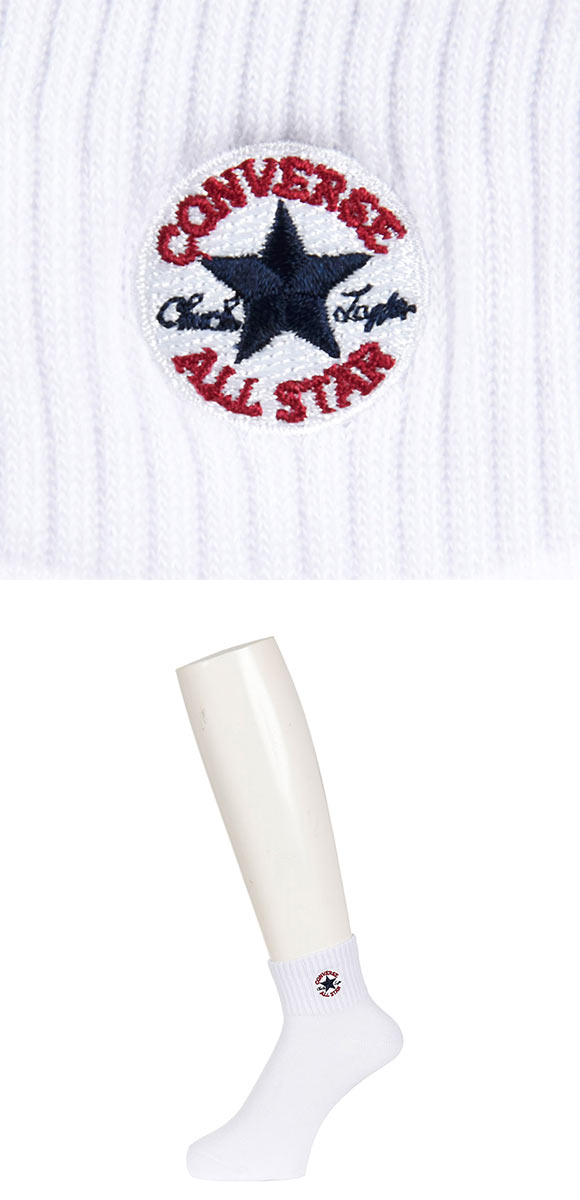 コンバース ワンポイントロゴ ショート丈 ソックス 3足セット 靴下 メンズ CONVERSE