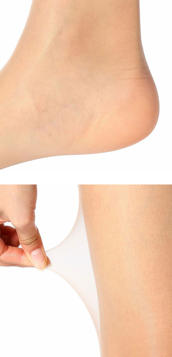 福助 fukuske DAILY満足 伝線しにくい ノンラン ゾッキ パンティストッキング 3足組 レディース パンスト