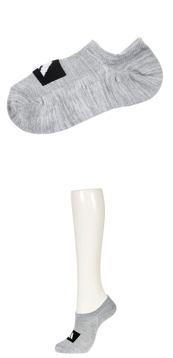 アディダス 甲メッシュ スニーカーインソックス 3足セット レディース 靴下 adidas 消臭 破れにくい 23-25cm