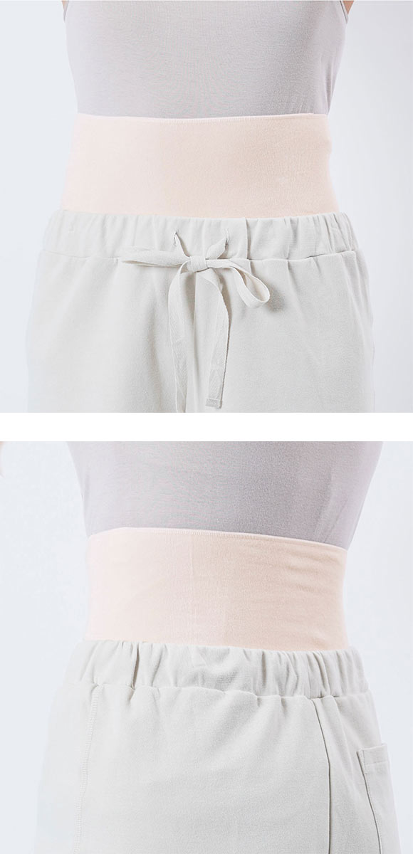 福助 fukuske 美温活 はらまき心地 のびのび腹巻 レディース