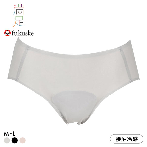 福助 満足 美涼活 ひんやりメッシュ スタンダード ショーツ レディース 接触冷感 涼感 fukuske 暑さ対策