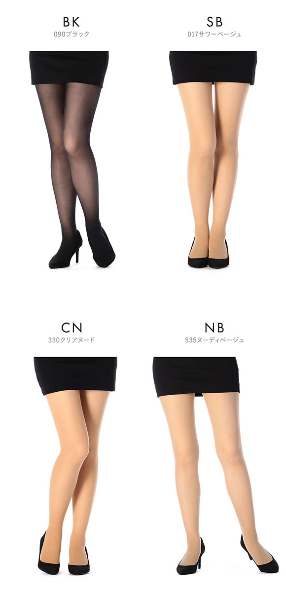 福助 Fukuske ストッキング パンスト 30デニール シアータイツ 日本製