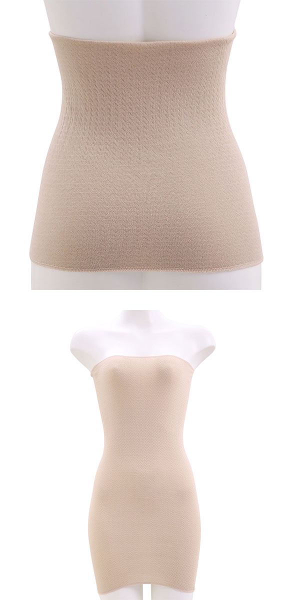 福助 Fukuske 綿混 薄手はらまき 男女兼用 日本製 LL