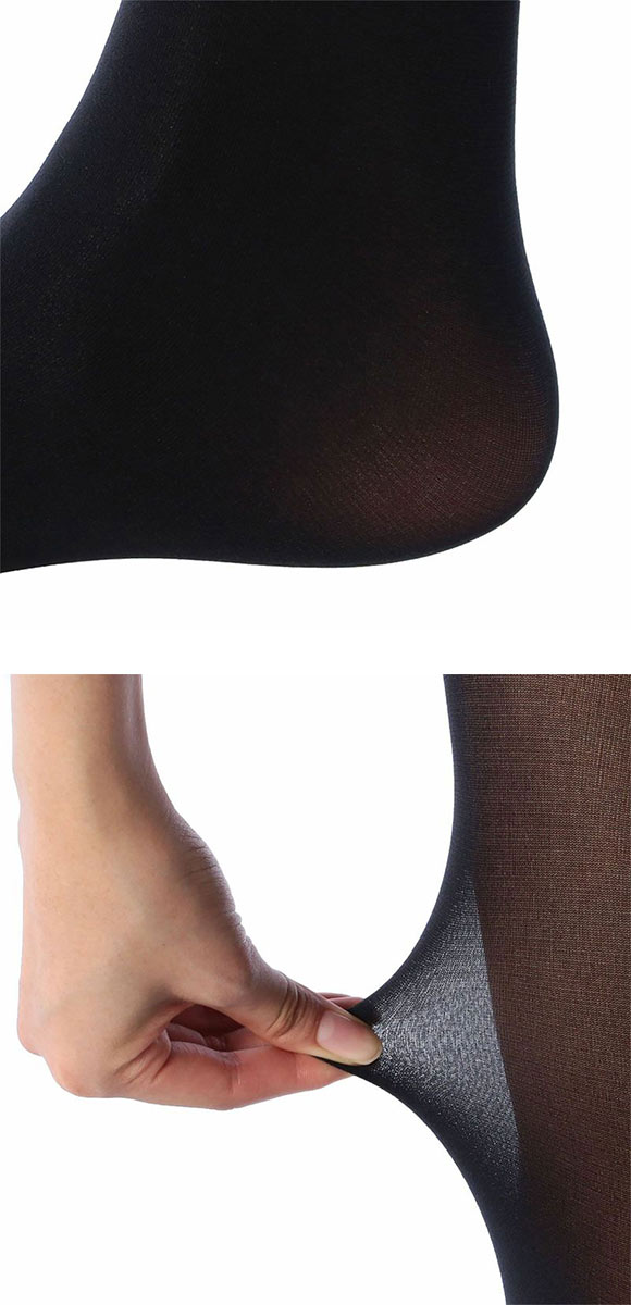 福助 満足 しっとりダブル保湿 60デニール タイツ JMLサイズ レディース 日本製 Fukuske