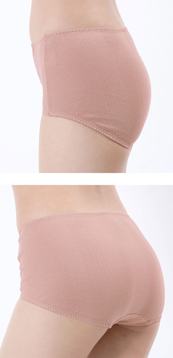 福助 キハダ 深ばき ショーツ スタンダード レディース M L fukuske kihada