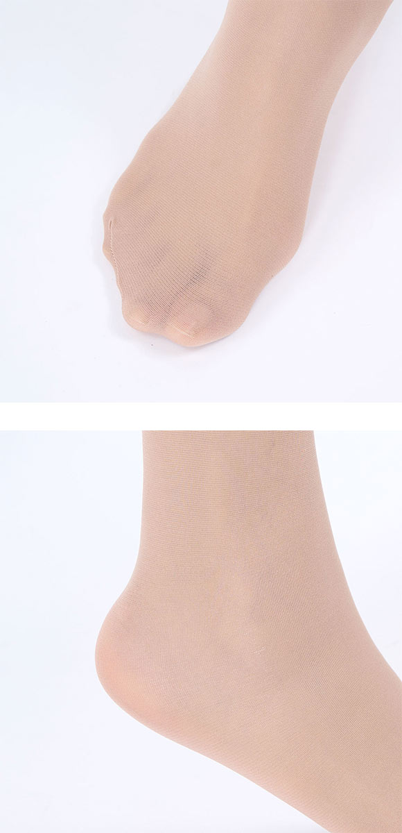 福助 血色感タイツ 30デニール シアータイプ レディース 着圧 CICA加工 fukuske