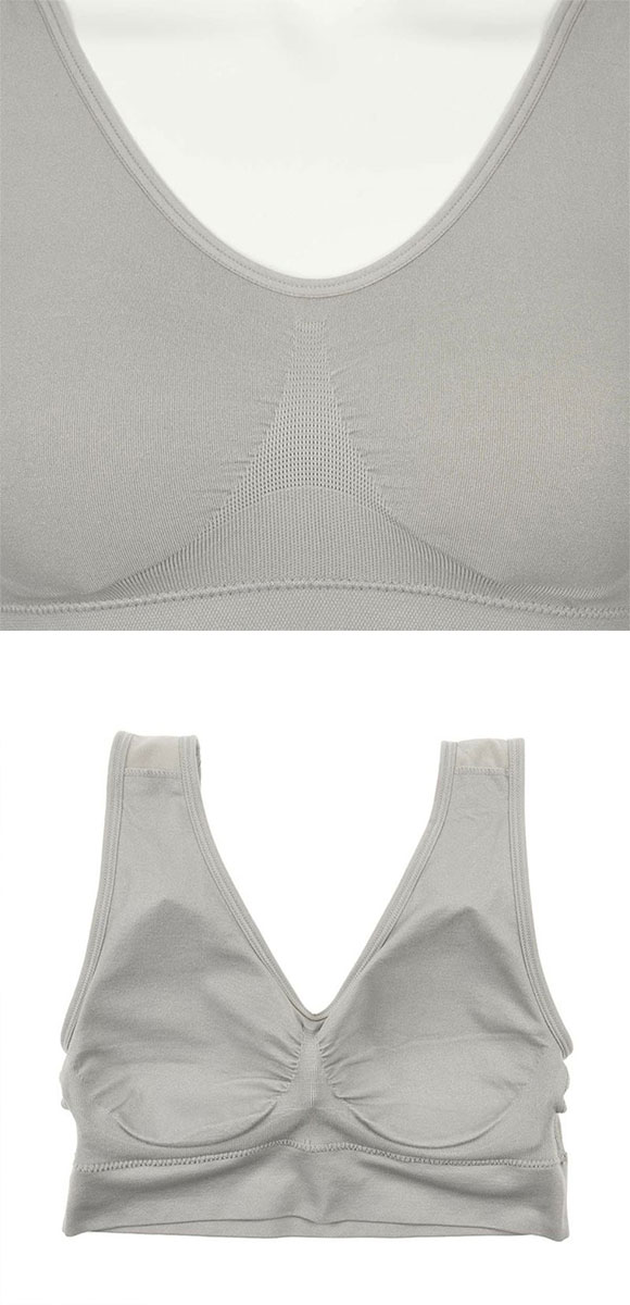 福助 fukuske ふふふなここち ハーフトップ レディース ノンワイヤー ブラジャー ワイヤレス