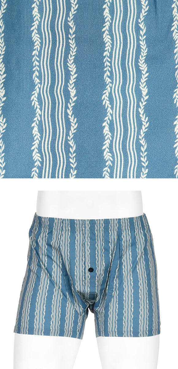 福助 SHITATEYA PANTS ボクサーシルエット ストレッチ トランクス プリントタイプ メンズ 前あき fukuske