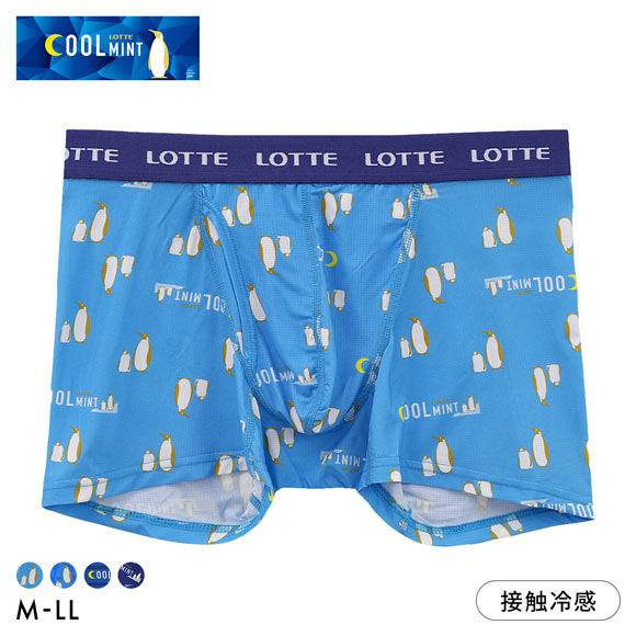 クールミント COOLMINT 接触冷感 プリントタイプ ボクサーパンツ メンズ ボトムス アンダーウェア 前あき