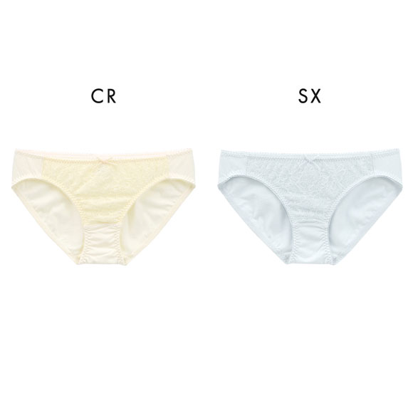 カジュアルフィーリング ニット風レース リラクシング ペアショーツ レディース ノーマルショーツ 大きいサイズ Casual Feeling
