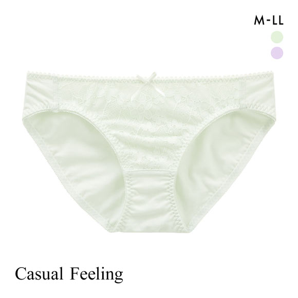 カジュアルフィーリング パステルレース ペアショーツ レディース ノーマルショーツ スタンダード Casual Feeling