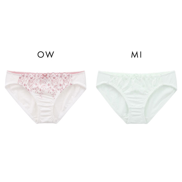 カジュアルフィーリング コットンレース ペアショーツ レディース ノーマルショーツ スタンダード Casual Feeling OW MI