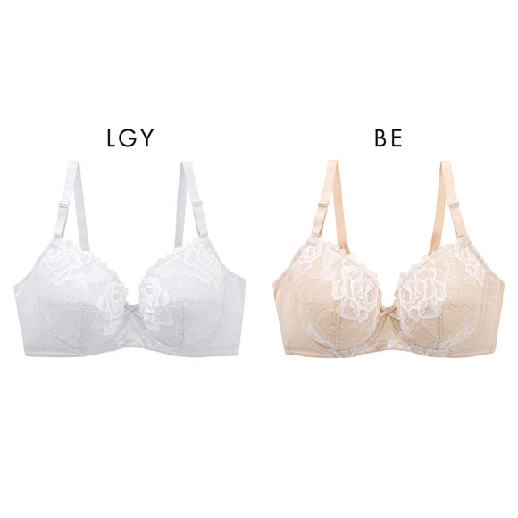 脇・背中すっきり デイリーブラ ソフトワイヤー ブラジャー レディース 大きいサイズ