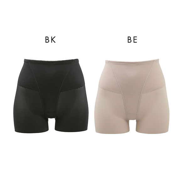 すっきりシルエット ヘム スタンダードガードル レディース ベーシック スタイルアップ 単品