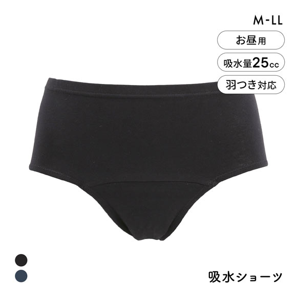 アッ！モーレ 吸水ショーツ 約25cc対応 抗菌防臭 軽失禁 尿モレ 羽根つき対応 フェムテック
