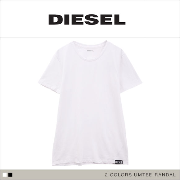 ディーゼル DIESEL MENS UMTEE-RANDAL クルーネック 半袖 Tシャツ 綿混