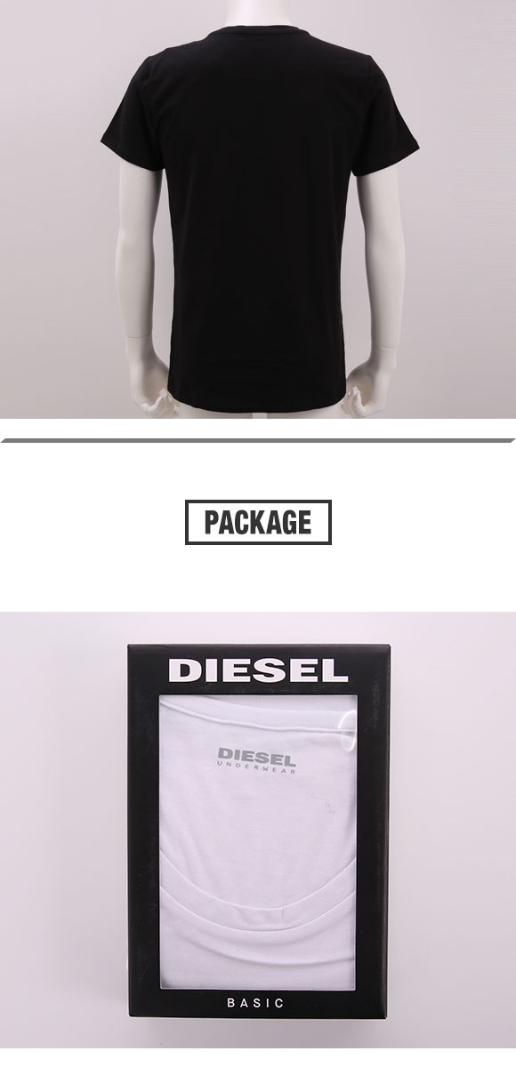 ディーゼル DIESEL MENS UMTEE-RANDAL クルーネック 半袖 Tシャツ 綿混