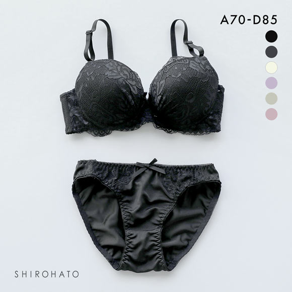 LIFT UP ブラジャー＆ショーツセット ストレッチレース