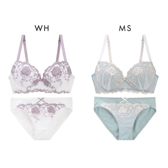 ルルモアナ ロイヤルローズ ブラジャー ショーツ セット フラワー 大きいサイズ LULUMOANA