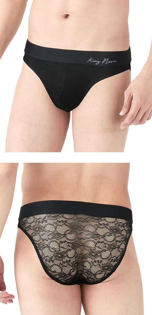 キングノバ KING NOVA レース ビキニ パンツ メンズ 無地