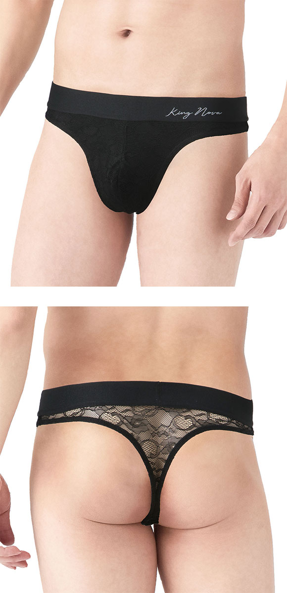 キングノバ KING NOVA レース Tバック パンツ メンズ 無地