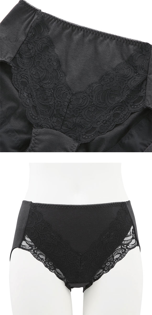 美尻メイク 綿混 ショーツガードル ソフト補正 ヒップアップ