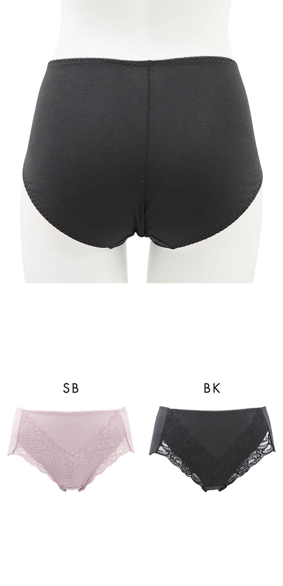 美尻メイク 綿混 ショーツガードル ソフト補正 ヒップアップ
