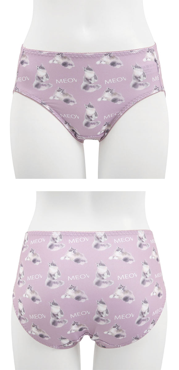 のびのび2WAY プリント サニタリーショーツ 羽根つき対応 M-LL やや深ばき すっぽり ノーマル スタンダード