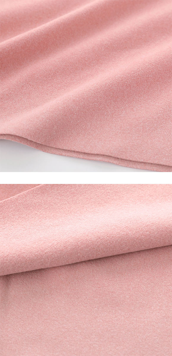 ぬくもRich 両面起毛 カップ付き 長袖 ブラトップ M L LL あったか インナー 保温 レディース 温活 冷え対策 寒さ対策 ルームウェア